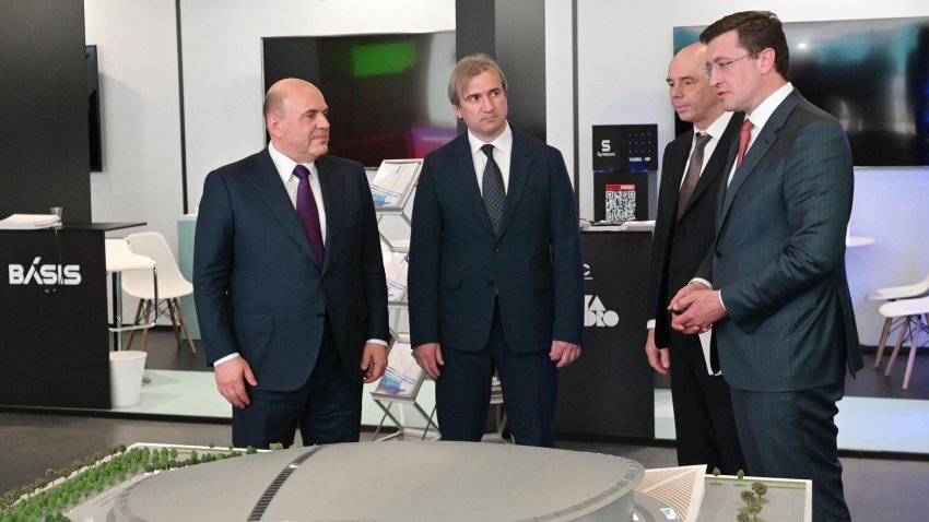 Мишустину показали проект ледового дворца в Нижнем Новгороде - «Недвижимость»