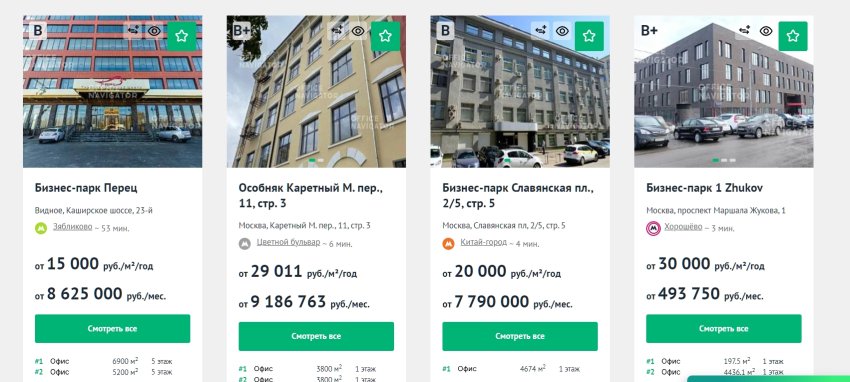 Аренда офиса в Москве