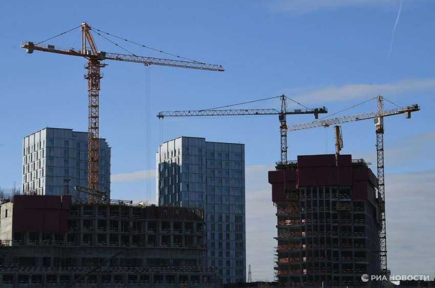 "Дом.РФ": продажи новостроек в России в апреле снизились на 5% - «Недвижимость»