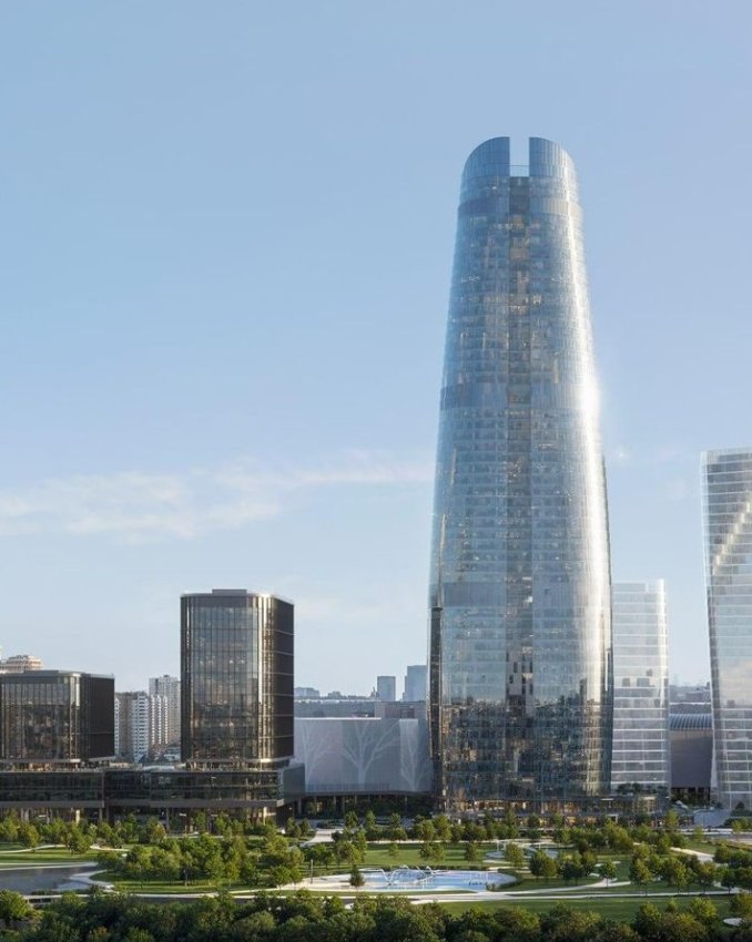 Власти Москвы согласовали облик 255-метрового небоскреба на Ходынском поле - «Строительство»